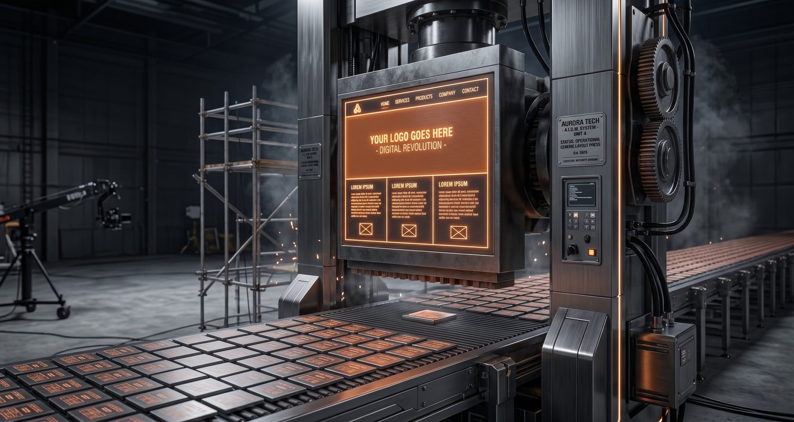 The "DIY" Trap: Why Cheap Web Templates Bleed B2B Credibility