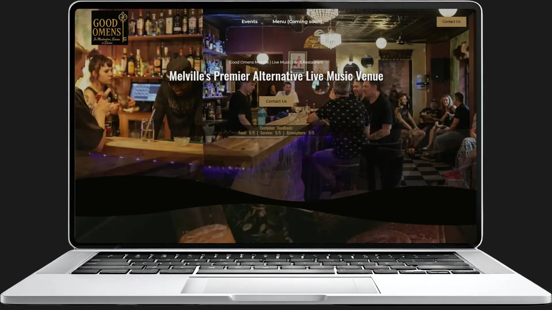 Good Omens website on Laptop (1)